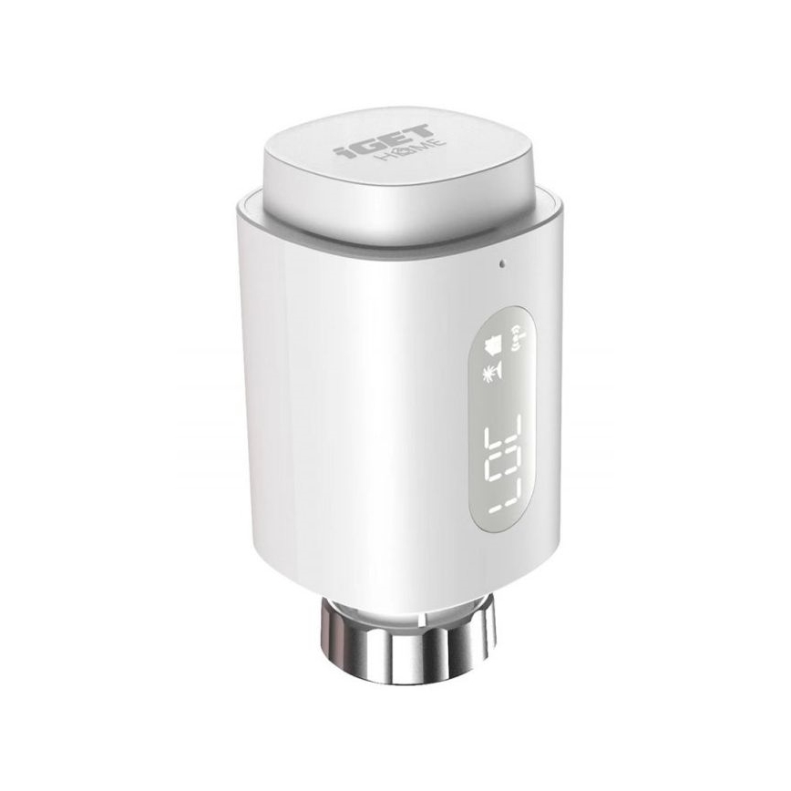Chytrá termostatická hlavice s LED displejem 2xAA/3V Zigbee