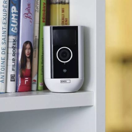 Chytrá venkovní kamera se senzorem pohybu GoSmart 5V 9600mAh IP65 Wi-Fi Tuya