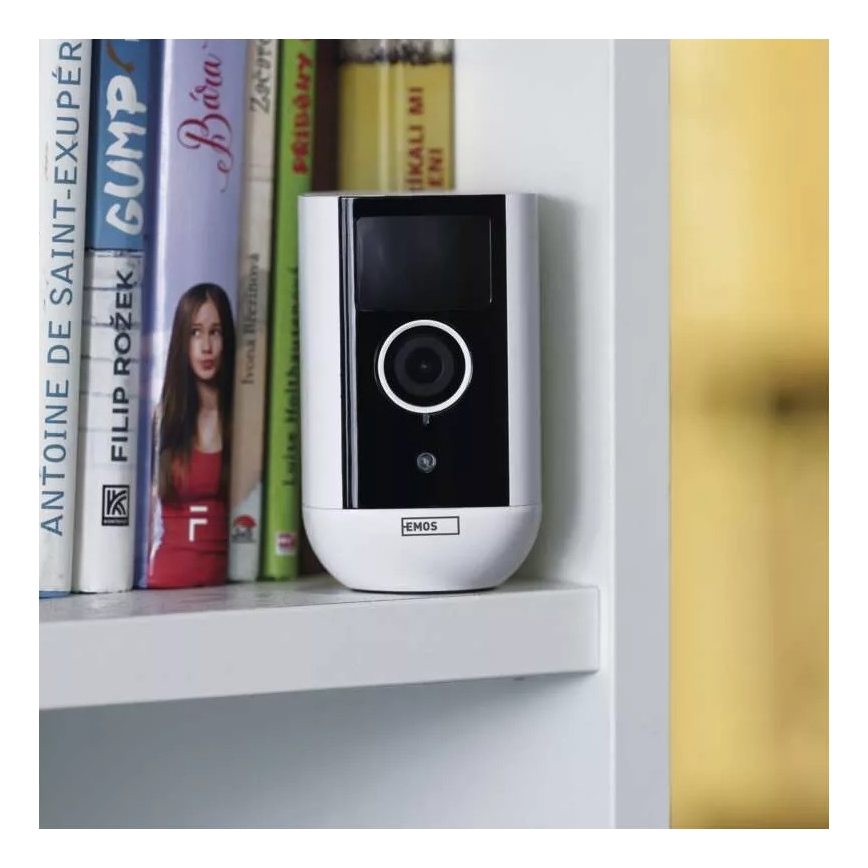 Chytrá venkovní kamera se senzorem pohybu GoSmart 5V 9600mAh IP65 Wi-Fi Tuya