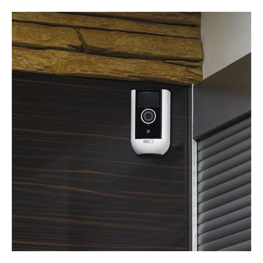 Chytrá venkovní kamera se senzorem pohybu GoSmart 5V 9600mAh IP65 Wi-Fi Tuya