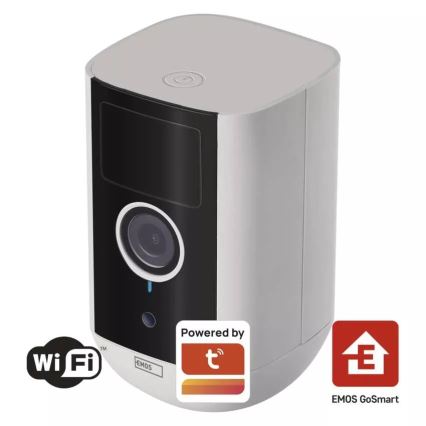 Chytrá venkovní kamera se senzorem pohybu GoSmart 5V 9600mAh IP65 Wi-Fi Tuya