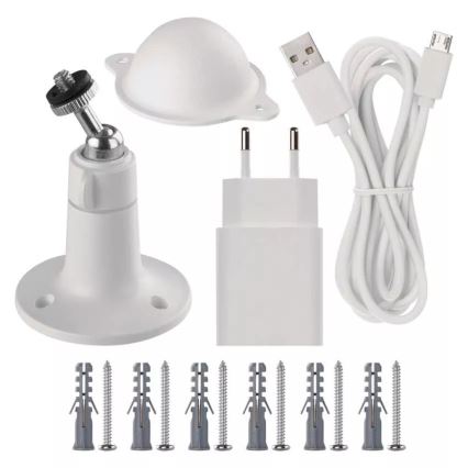 Chytrá venkovní kamera se senzorem pohybu GoSmart 5V 9600mAh IP65 Wi-Fi Tuya