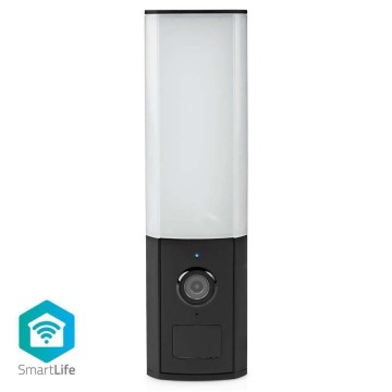 Chytrá venkovní kamera Smartlife Full HD 1080p s LED osvětlením Wi-Fi Tuya IP65