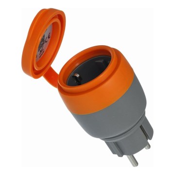 Chytrá venkovní zásuvka 3680W/230V/Typ F SCHUKO/16A Wi-Fi IP44