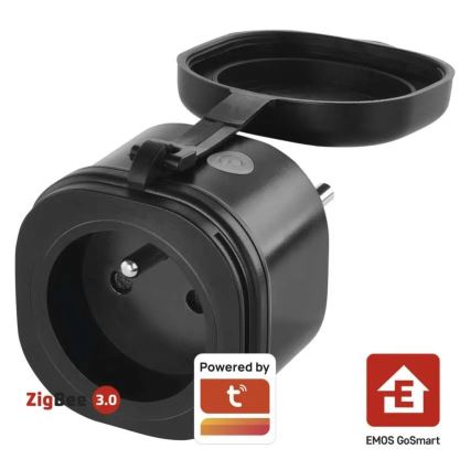Chytrá venkovní zásuvka GoSmart 3680W/230V/16A Tuya IP44