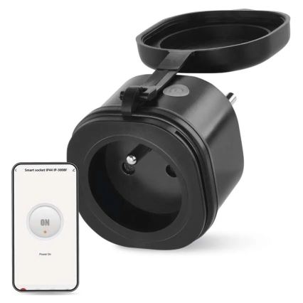 Chytrá venkovní zásuvka GoSmart 3680W/230V/16A Tuya IP44
