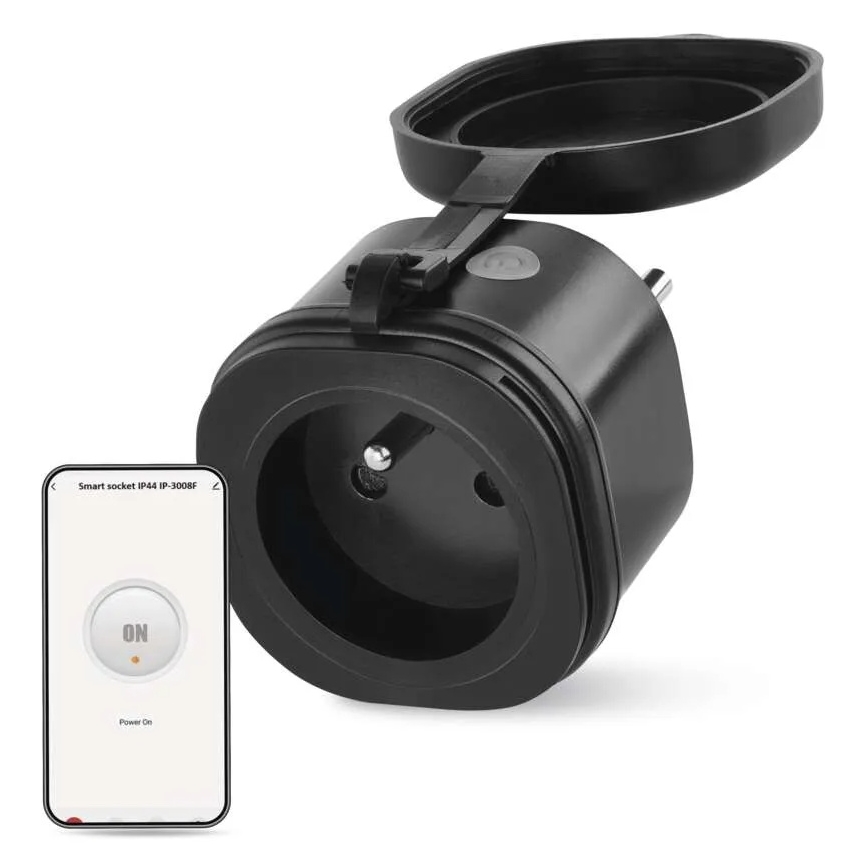 Chytrá venkovní zásuvka GoSmart 3680W/230V/16A Tuya IP44