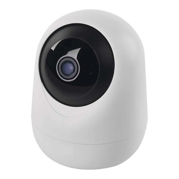Chytrá vnitřní otočná kamera se senzorem pohybu GoSmart 5V Wi-Fi Tuya bílá