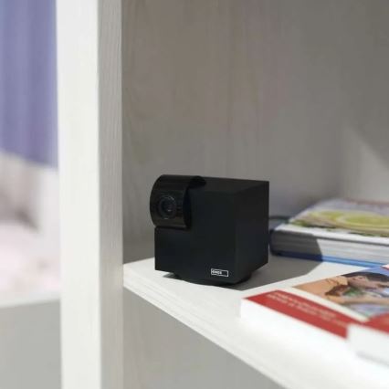 Chytrá vnitřní otočná kamera se senzorem pohybu GoSmart 5V Wi-Fi Tuya černá