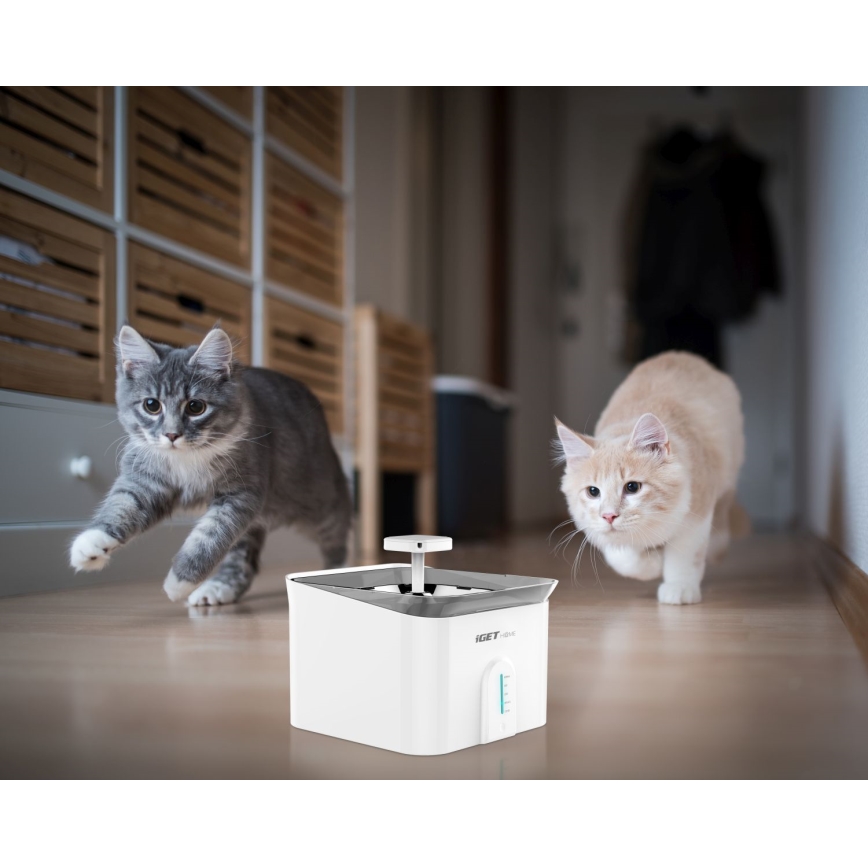 Chytrá vodní fontána pro domácí mazlíčky 3,5l 230V WiFi