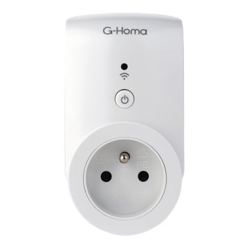 Chytrá zásuvka 3680W/TYP E/230V Wi-Fi + časovač