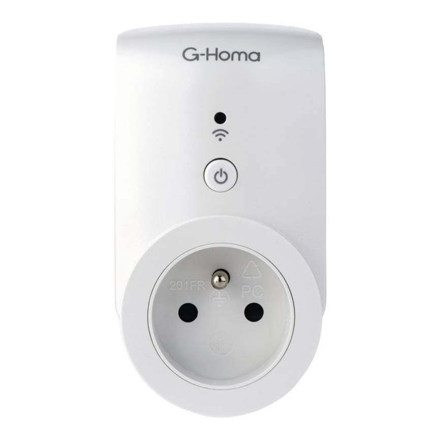 Chytrá zásuvka 3680W/TYP E/230V Wi-Fi + časovač
