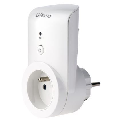 Chytrá zásuvka 3680W/TYP E/230V Wi-Fi + časovač