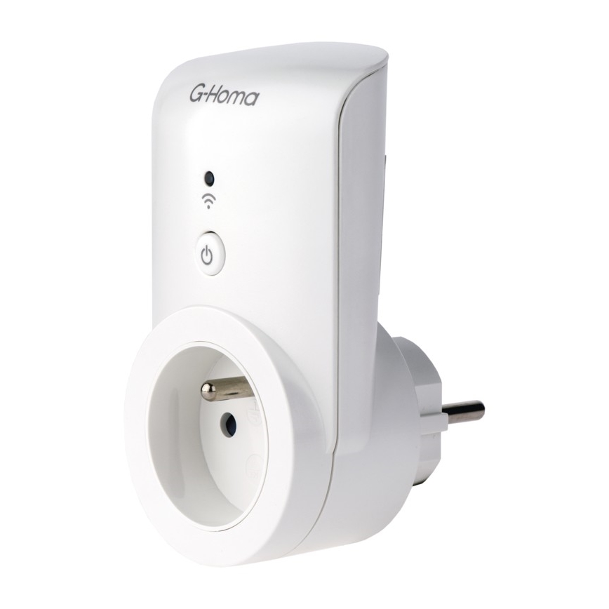 Chytrá zásuvka 3680W/TYP E/230V Wi-Fi + časovač