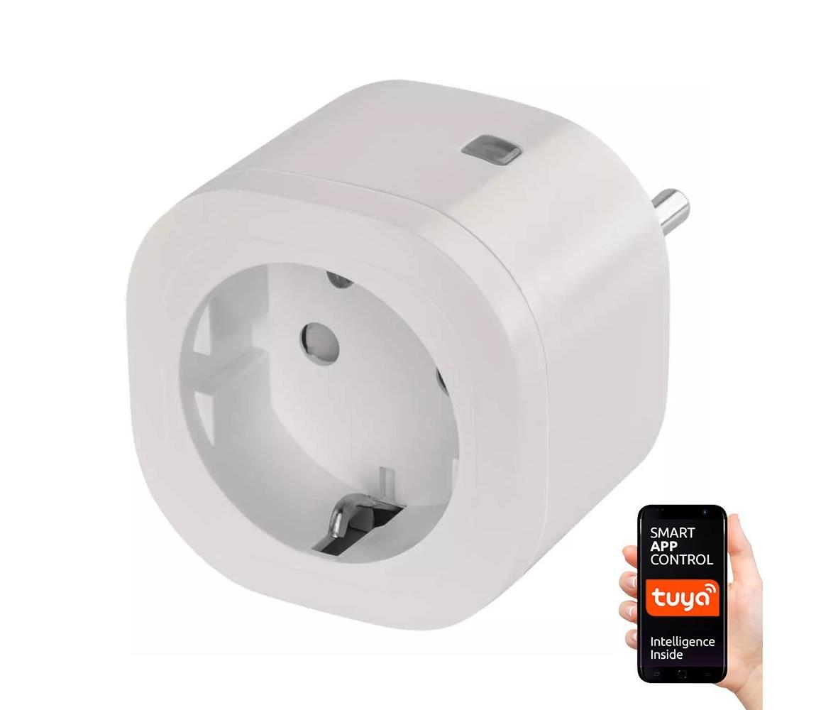 EMOS Chytrá zásuvka SCHUKO GoSmart 3680W/230V/16A Wi-Fi Tuya EMS1039