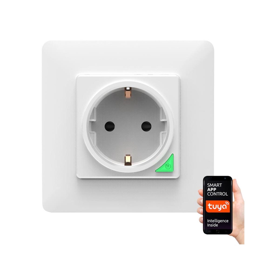 Chytrá zásuvka SMART 3680W/230V/16A Wi-Fi Tuya SCHUKO