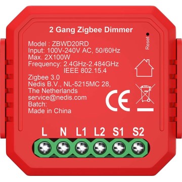 Chytrý duální stmívač SmartLife 230V
