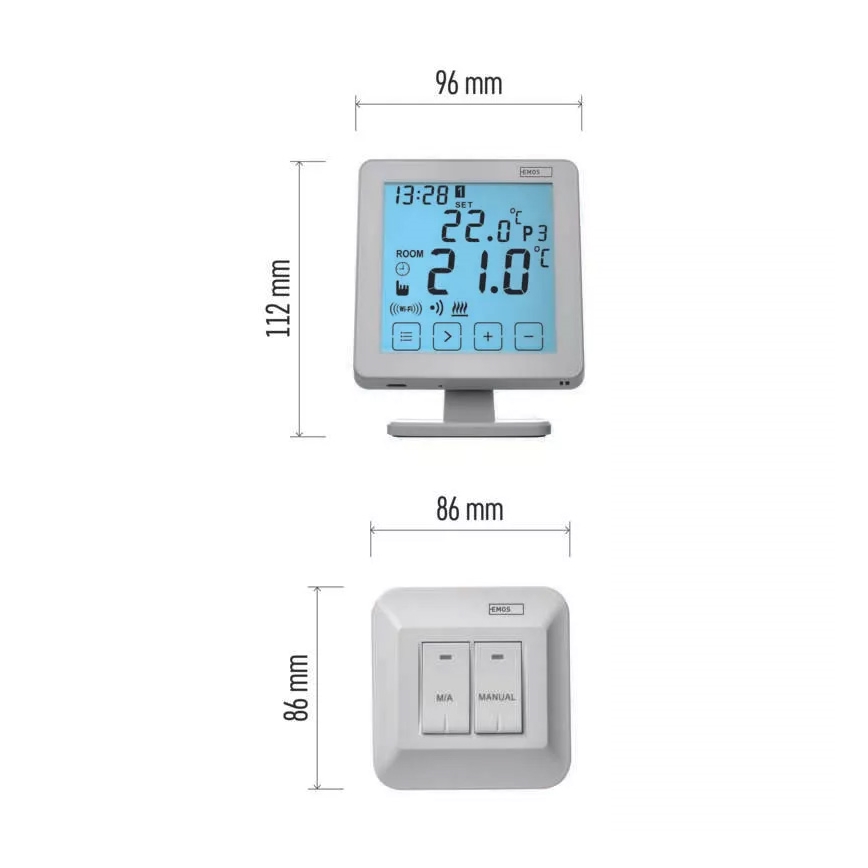 Chytrý termostat 230V Wi-Fi