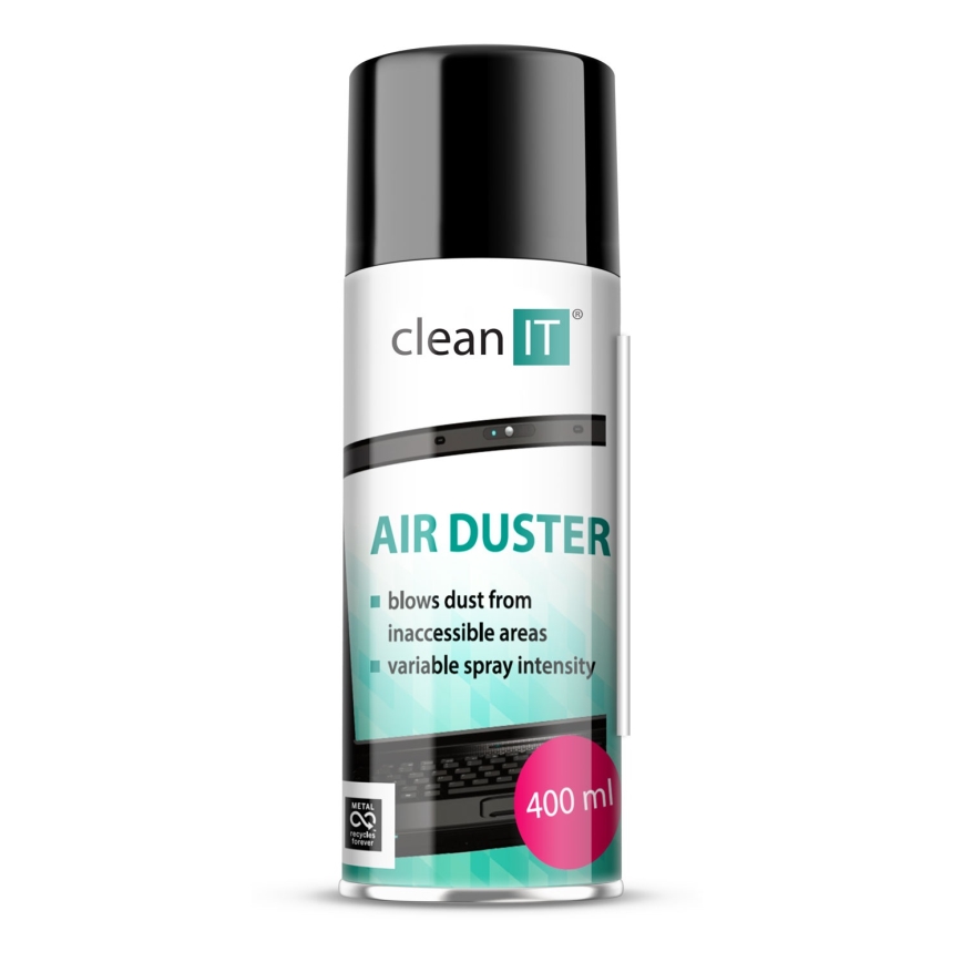CLEAN IT CL-102 - Stlačený plyn pro čištění elektronických zařízení 400 ml