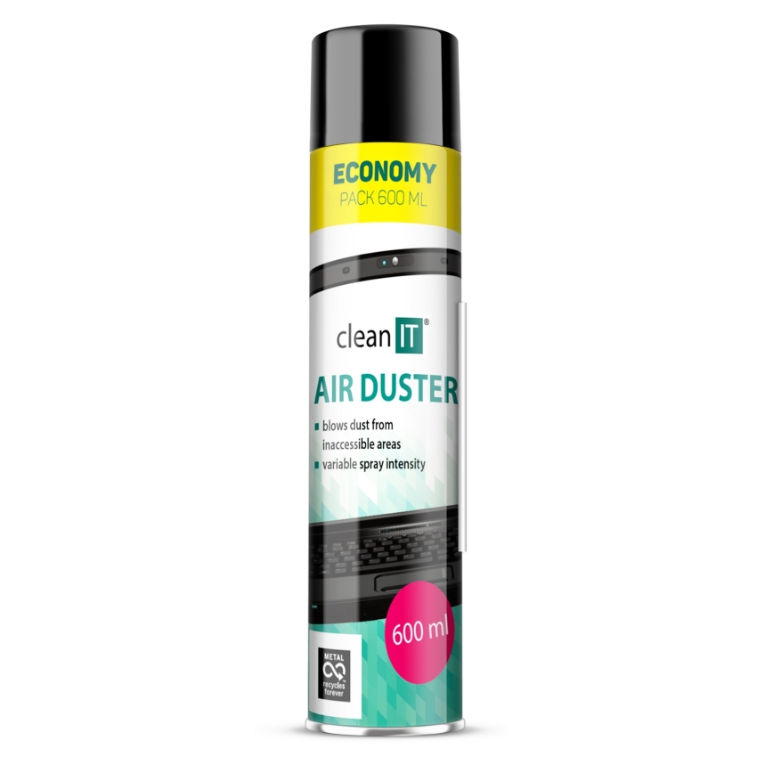 CLEAN IT CL-104 - Stlačený plyn pro čištění elektronických zařízení 600 ml