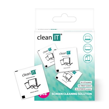 CLEAN IT CL-150 - Čisticí ubrousky mokré kusové 52 ks