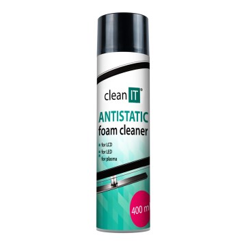 CLEAN IT CL-172 - Antistatická čistící pěna na obrazovky 400 ml