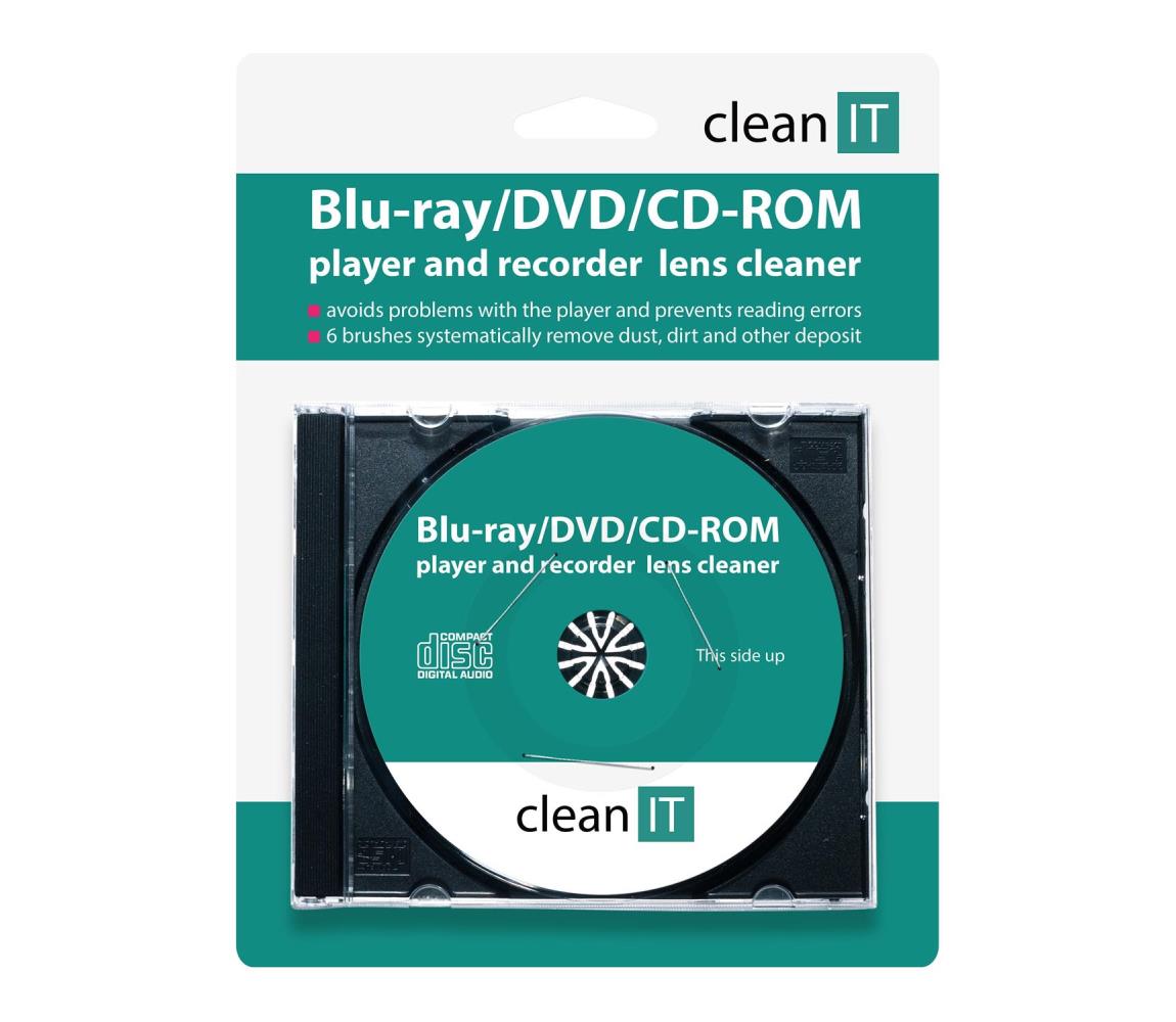 CLEAN IT CLEAN IT CL-320 - Čistící CD pro Blu-ray/DVD/CD-ROM přehrávače TD0076