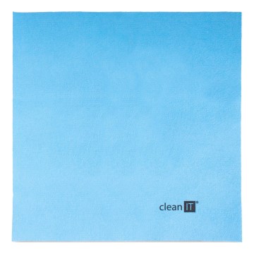 CLEAN IT CL-710 - Čisticí utěrka z mikrovlákna 19x19 cm modrá