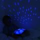 Cloud B - Dětská noční lampička s projektorem 3xAA želva zelená
