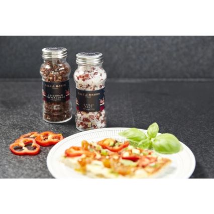 Cole&Mason - Dárková sada Aromatic chilli soli a sečuánského pepře