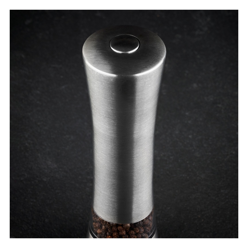 Cole&Mason - Elektrický mlýnek na sůl nebo pepř WITNEY CLASSIC 6xAAA 20,6 cm
