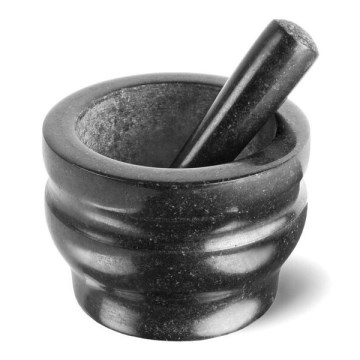 Cole&Mason - Granitový hmoždíř s tloučkem GRANITE pr. 14 cm žula/černá