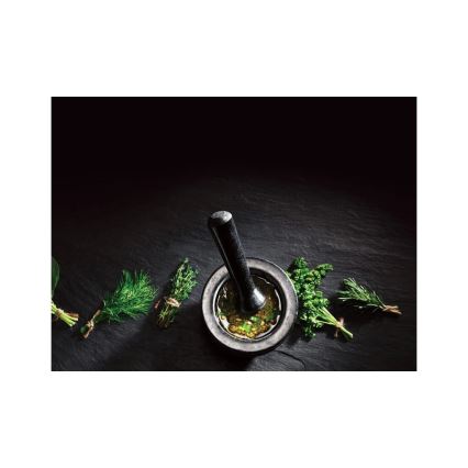 Cole&Mason - Granitový hmoždíř s tloučkem GRANITE pr. 14 cm žula/černá