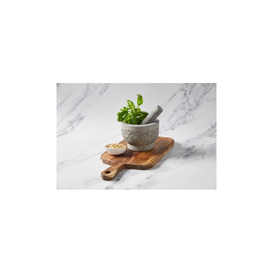 Cole&Mason - Granitový hmoždíř s tloučkem GRANITE pr. 15 cm žula/šedá