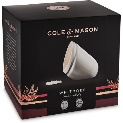 Cole&Mason - Keramická dóza na sůl WHITMORE