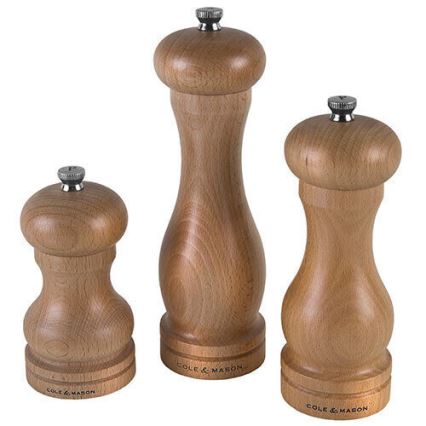 Cole&Mason - Mlýnek na pepř CAPSTAN BEECH buk 12 cm