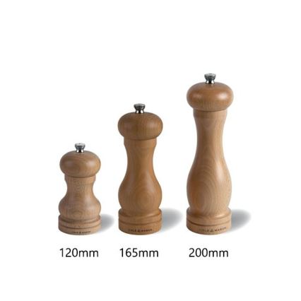 Cole&Mason - Mlýnek na pepř CAPSTAN BEECH buk 16,5 cm