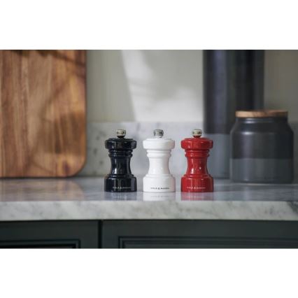 Cole&Mason - Mlýnek na sůl HOXTON 10,4 cm buk/lesklá černá