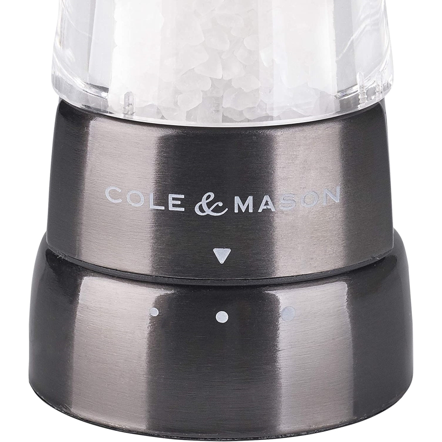 Cole&Mason - Sada mlýnků na sůl a pepř DERWENT 2 ks 19 cm antracit
