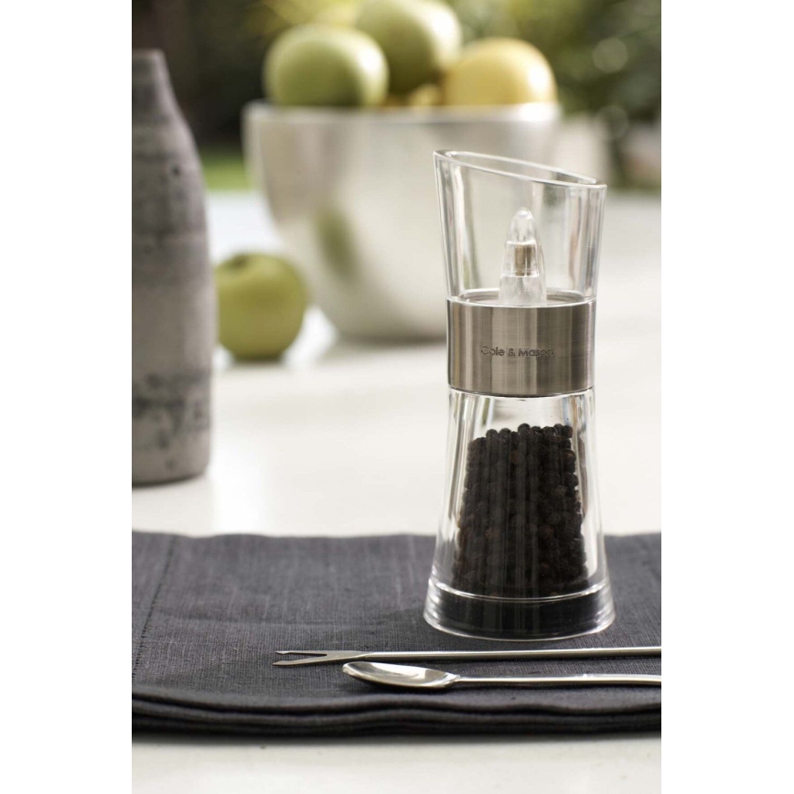 Cole&Mason - Sada mlýnků na sůl a pepř FLIP 2 ks 15,4 cm lesklý chrom