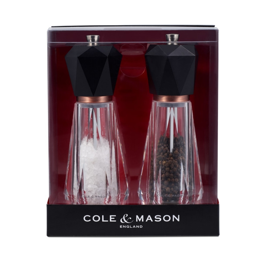 Cole&Mason - Sada mlýnků na sůl a pepř SOMERTON 2 ks 18 cm