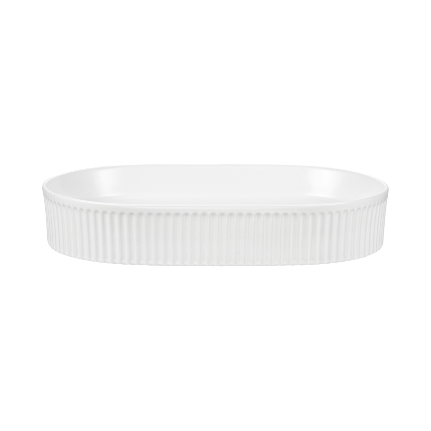 COMAD BEYOND 3 WHITE ( E-6531 ) - Umyvadlo na desku BEYOND 56x36 cm keramika/lesklá bílá