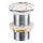 COMAD CLICK-CLACK T201M-W17-3 - Umyvadlová výpusť CLICK-CLACK pr. 7 cm matná bílá