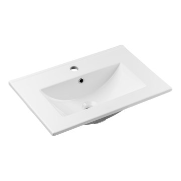 COMAD UM-2060RB DANCE 60-DP - Zápustné umyvadlo DANCE 62x40 cm keramika/matná bílá