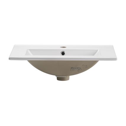 COMAD UM-2060RB DANCE 60-DP - Zápustné umyvadlo DANCE 62x40 cm keramika/matná bílá