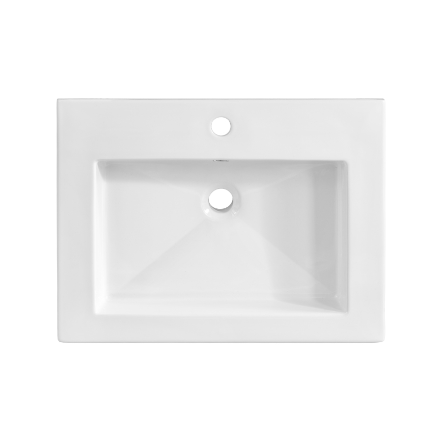 COMAD UM-8070 SPIRIT 60 DP - Zápustné umyvadlo SPIRIT 46x61 cm bílá