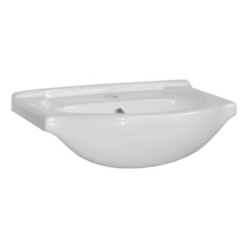 COMAD UM- CFP 50DP( YS27201-50) - Zápustné umyvadlo 50x42 cm keramika/lesklá bílá