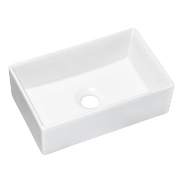 COMAD UN-GAJA35-SW 78570A(35) - Umyvadlo na desku GAJA 35x22 cm keramika/lesklá bílá