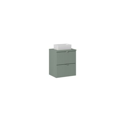 COMAD UN-GAJA35-SW 78570A(35) - Umyvadlo na desku GAJA 35x22 cm keramika/lesklá bílá