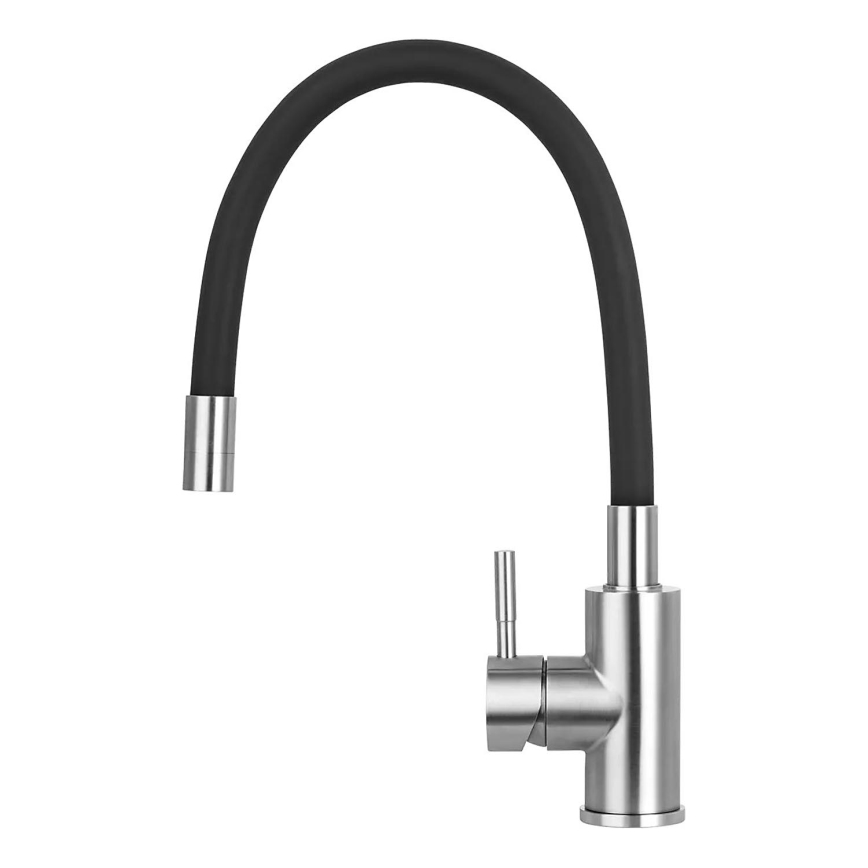 Concept BDC7138 - Dřezová baterie s flexibilním ramínkem lesklý chrom/černá